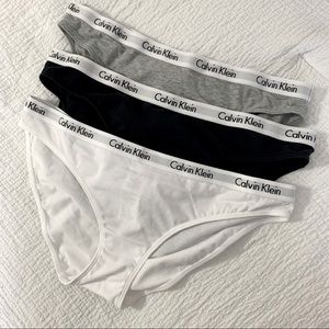 NWOT Calvin Klein 3 bikini set, size M